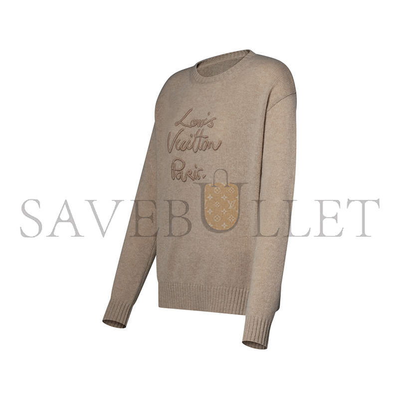 l0vis Vvtt0n cursive signature pullover 1aioyh